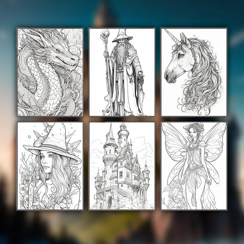 Fantasy Coloring Bundle [Free Today]