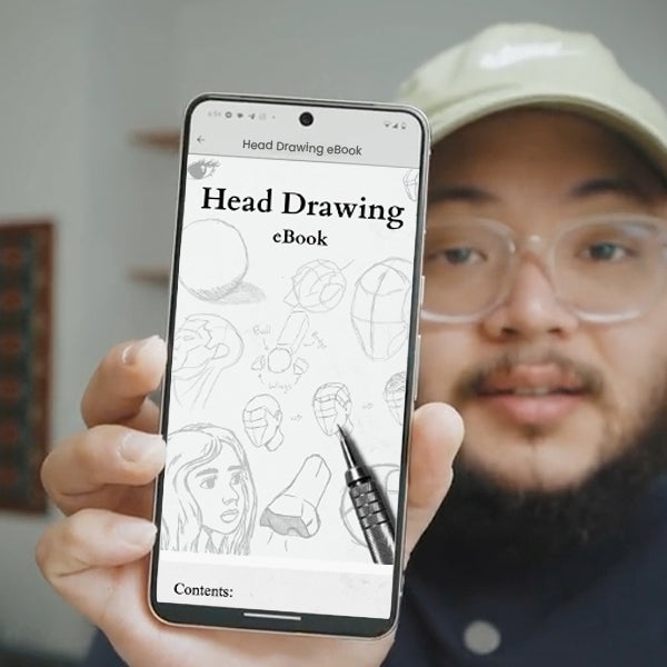 Head Drawing eBook + Workbook